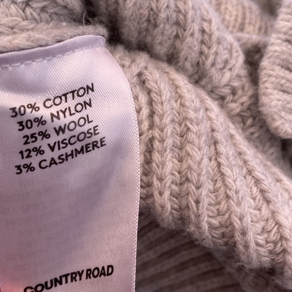 Country Road Grey Sleeveless Knit Tunic - Picture 5 of 6